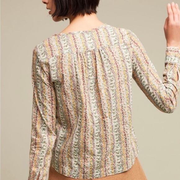 Anthropologie Maeve Gelise Floral Blouse - Picture 14 of 14